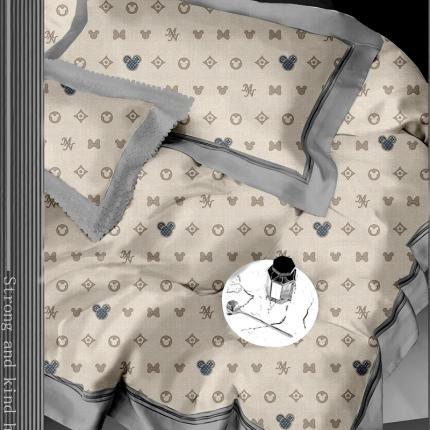 91家纺网 家纺一手货源 找家纺 （总）威克凯丽 2023新款全棉环保磨毛床单款四件套