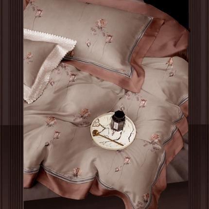 91家纺网 家纺一手货源 找家纺 （总）威克凯丽 2023新款全棉环保磨毛床单款四件套