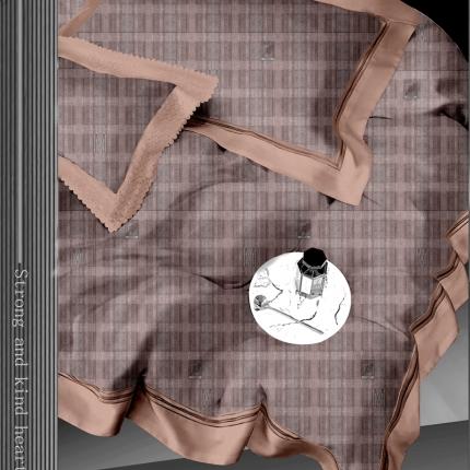 91家纺网 家纺一手货源 找家纺 （总）威克凯丽 2023新款全棉环保磨毛床单款四件套