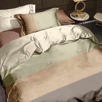 91家纺网 家纺一手货源 找家纺 （总）威克凯丽 2023新款全棉环保磨毛床单款四件套