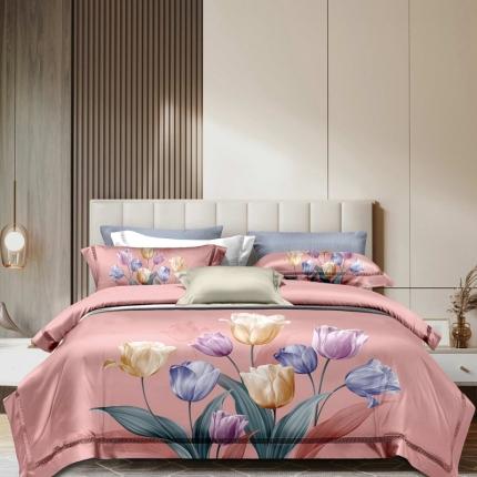 91家纺网 家纺一手货源 找家纺 （总1）威克凯丽 2023新款生态磨毛四件套