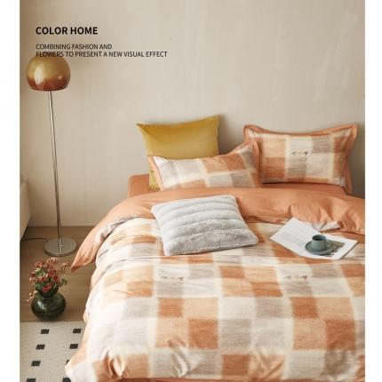 91家纺网 家纺一手货源 找家纺 （总1）威克凯丽 2023新款生态磨毛四件套