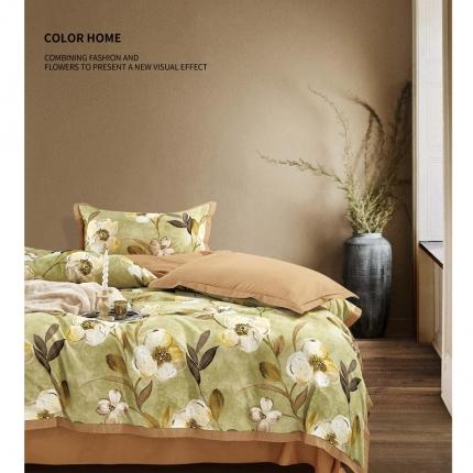 91家纺网 家纺一手货源 找家纺 （总1）威克凯丽 2023新款生态磨毛四件套