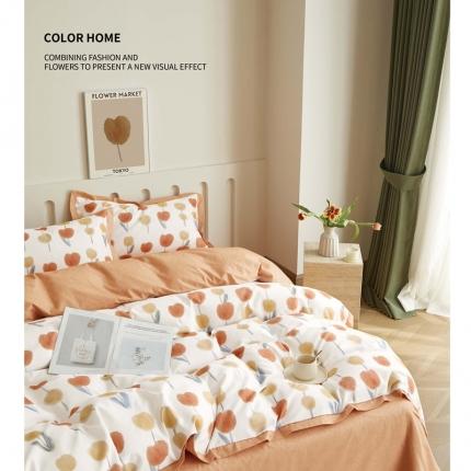 91家纺网 家纺一手货源 找家纺 （总1）威克凯丽 2023新款生态磨毛四件套