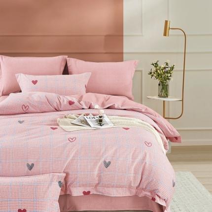 91家纺网 家纺一手货源 找家纺 （总1）威克凯丽 2023新款生态磨毛四件套