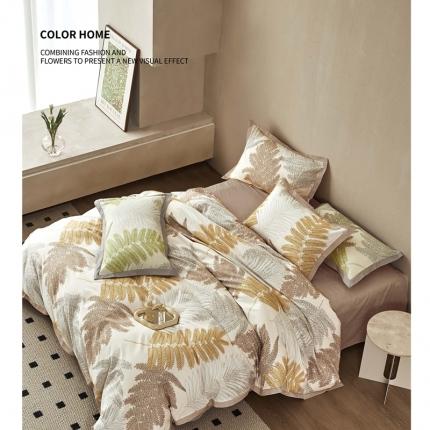 91家纺网 家纺一手货源 找家纺 （总1）威克凯丽 2023新款生态磨毛四件套