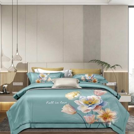 91家纺网 家纺一手货源 找家纺 （总1）威克凯丽 2023新款生态磨毛四件套