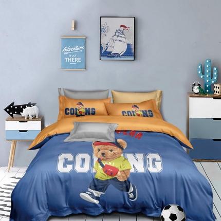 91家纺网 家纺一手货源 找家纺 （总1）威克凯丽 2023新款生态磨毛四件套