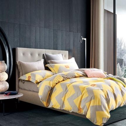 91家纺网 家纺一手货源 找家纺 （总1）威克凯丽 2023新款生态磨毛四件套