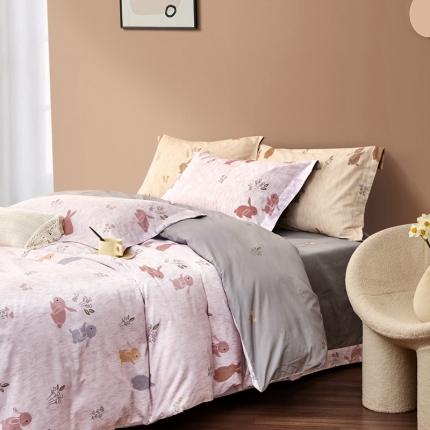 91家纺网 家纺一手货源 找家纺 （总1）威克凯丽 2023新款生态磨毛四件套