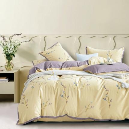 91家纺网 家纺一手货源 找家纺 （总2）威克凯丽 2023新款生态磨毛四件套