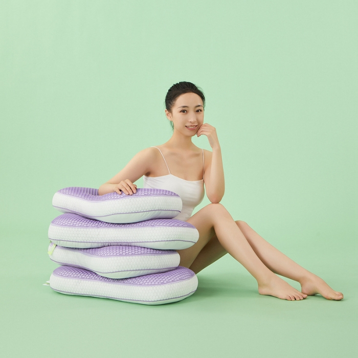 91家纺网 家纺一手货源 找家纺 （总）多点家居 2023新款亲肤透气TPE Q Q枕