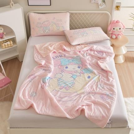 91家纺网 家纺一手货源 找家纺 （总）蘭菲家纺 2023新款三丽欧凉感系列夏被