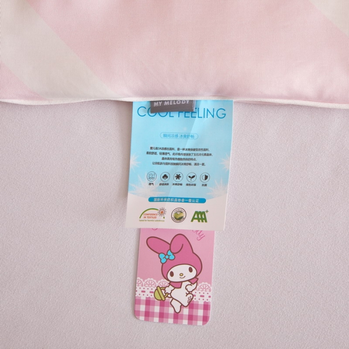 91家纺网 家纺一手货源 找家纺 蘭菲家纺 2023新款三丽欧凉感系列夏被 天真