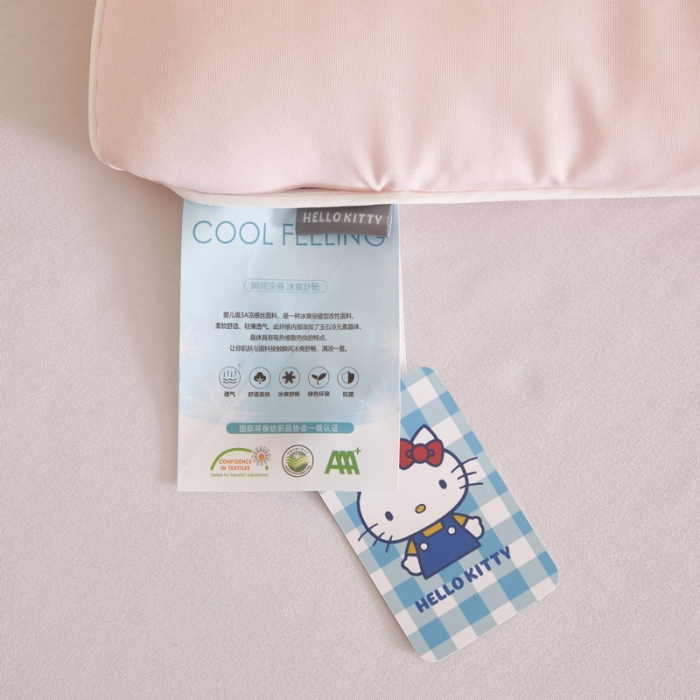 91家纺网 家纺一手货源 找家纺 蘭菲家纺 2023新款三丽欧凉感系列夏被 甜心KT