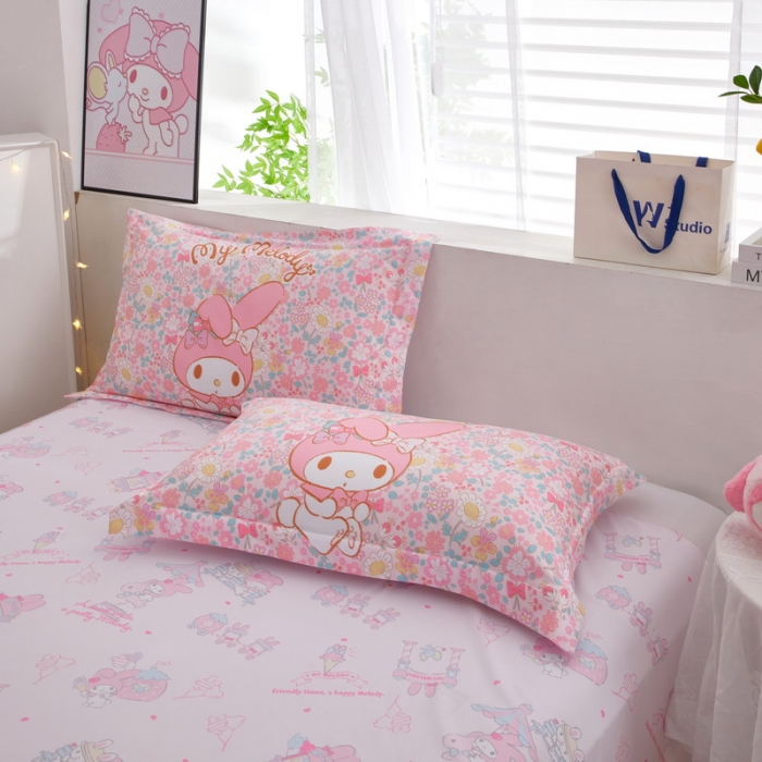 91家纺网 家纺一手货源 找家纺 蘭菲家纺 2023新款全棉大版卡通四件套 闺蜜