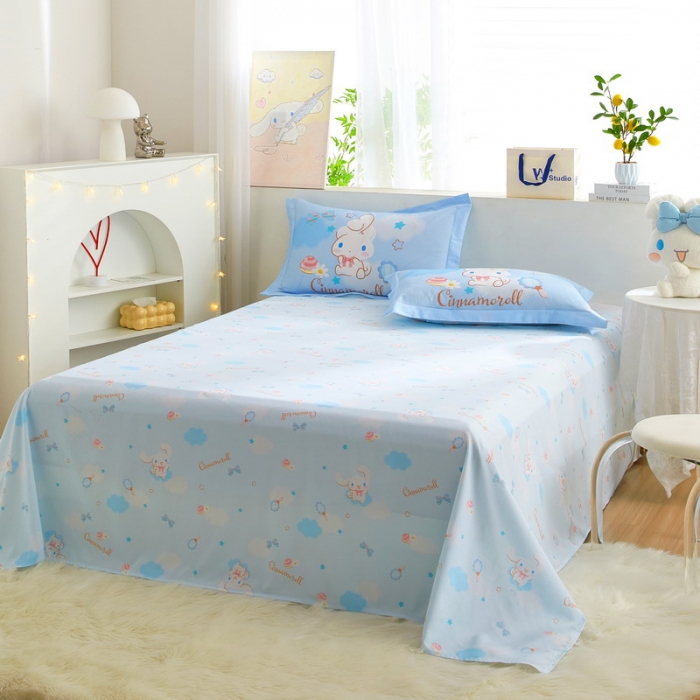 91家纺网 家纺一手货源 找家纺 蘭菲家纺 2023新款全棉大版卡通四件套 果果