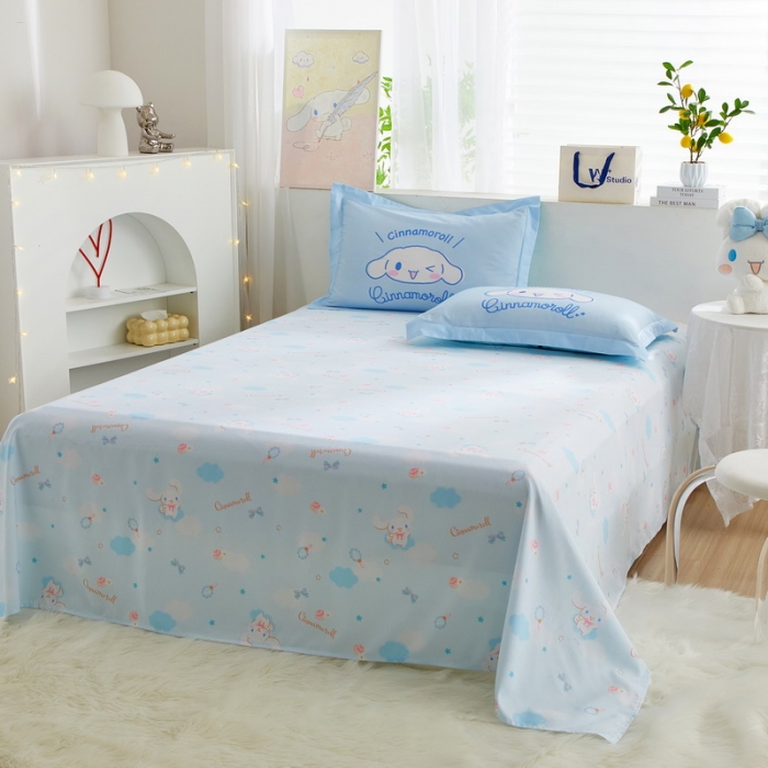 91家纺网 家纺一手货源 找家纺 蘭菲家纺 2023新款全棉大版卡通四件套 肉包