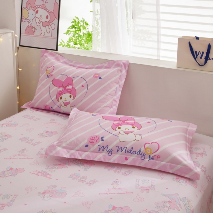 91家纺网 家纺一手货源 找家纺 蘭菲家纺 2023新款全棉大版卡通四件套 天真