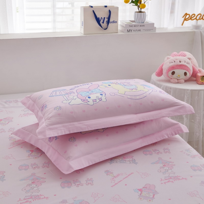 91家纺网 家纺一手货源 找家纺 蘭菲家纺 2023新款全棉大版卡通四件套 小乐乐