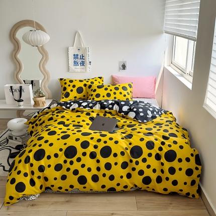 91家纺网 家纺一手货源 找家纺 （总）怡家居 2023新款全棉小清新印花四件套