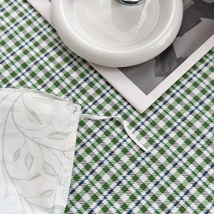 91家纺网 家纺一手货源 找家纺 怡家居 2023新款全棉小清新印花四件套 梦田-绿