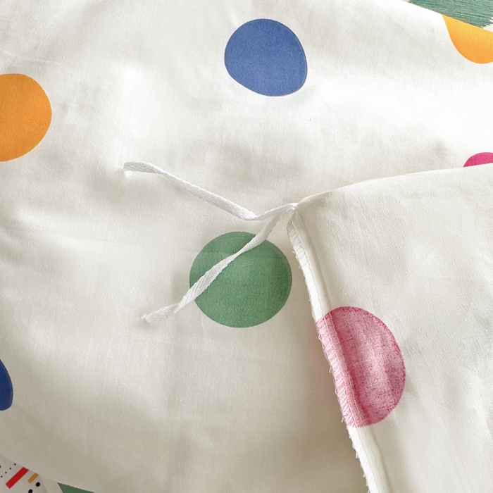 91家纺网 家纺一手货源 找家纺 怡家居 2023新款全棉小清新印花四件套 你好色彩