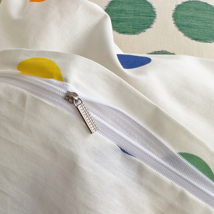 91家纺网 家纺一手货源 找家纺 怡家居 2023新款全棉小清新印花四件套 你好色彩