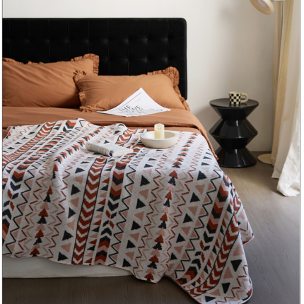 91家纺网 家纺一手货源 找家纺 （总）暖绵绵 2025新款午睡盖毯河畔和布里格