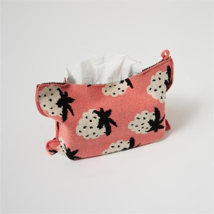 91家纺网 家纺一手货源 找家纺 （总）暖绵绵 2025新款星空树莓系列抽纸盒均码