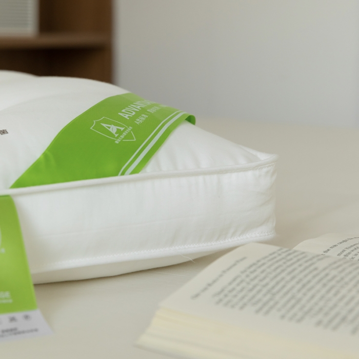 91家纺网 家纺一手货源 找家纺 拾光枕芯 2023新款A+杜邦双向酒店纤维护颈枕 立体中枕