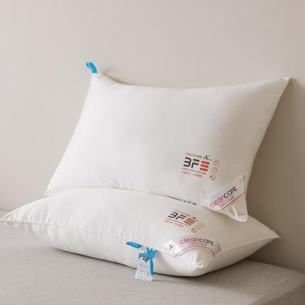 91家纺网 家纺一手货源 找家纺 拾光 2023新款三防单边羽丝枕 白