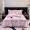 91家纺网 家纺一手货源 找家纺 丽卡家纺 2023新款天丝舒适夏被四件套 魅影粉