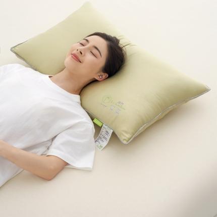 91家纺网 家纺一手货源 找家纺 （总）拾光 2023新款天丝冰竹凉感枕酒店专用天然透气