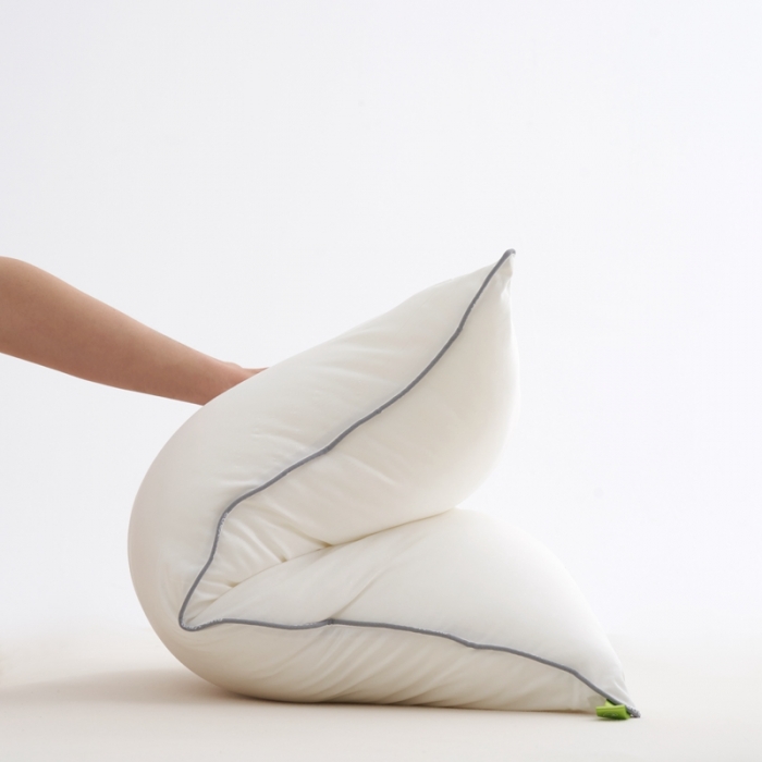 91家纺网 家纺一手货源 找家纺 拾光 2023新款天丝冰竹凉感枕酒店专用天然透气 云溪白