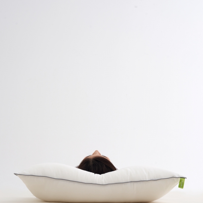 91家纺网 家纺一手货源 找家纺 拾光 2023新款天丝冰竹凉感枕酒店专用天然透气 云溪白