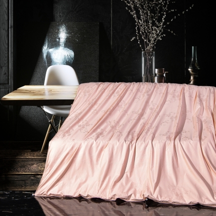 91家纺网 家纺一手货源 找家纺 天木兰 花溪 80S提花纯棉纱布双内胆纯蚕丝被 桐乡双宫桑蚕丝百分百