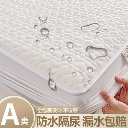 91家纺网 家纺一手货源 找家纺 （总）雯豆家纺 2023新款A类防水隔尿夹棉床笠加厚席梦思床垫保护罩