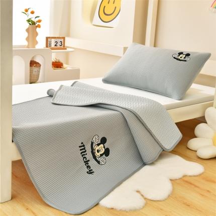 鑫钰 2023新款中分子凉感华夫格复合学生宿舍专用上下铺凉席床席 迪士尼-快乐米奇