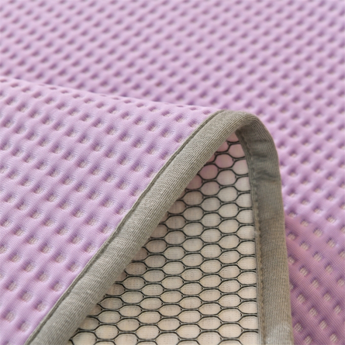 91家纺网 家纺一手货源 找家纺 鑫钰 2023新款中分子凉感华夫格复合学生宿舍专用上下铺凉席床席 迪士尼-米妮公主