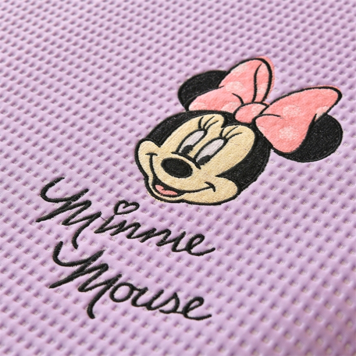 91家纺网 家纺一手货源 找家纺 鑫钰 2023新款中分子凉感华夫格复合学生宿舍专用上下铺凉席床席 迪士尼-米妮公主