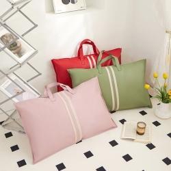 91家纺网 家纺一手货源 找家纺 刘超包装 斑马线枕芯袋 10个起售,酒红色,藕粉色,浅绿色