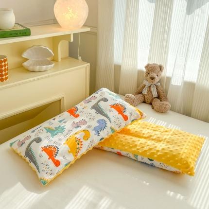 91家纺网 家纺一手货源 找家纺 总宝晶枕芯2023小童30*50大童40*60全棉儿童安抚豆豆枕可拆卸