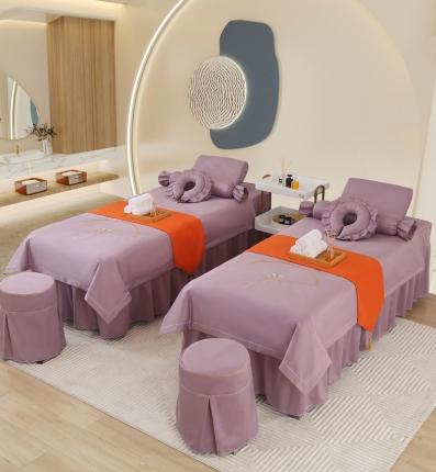 卡伦依诺 2023新款荷兰尼美容床罩居里夫人 居里夫人-紫色