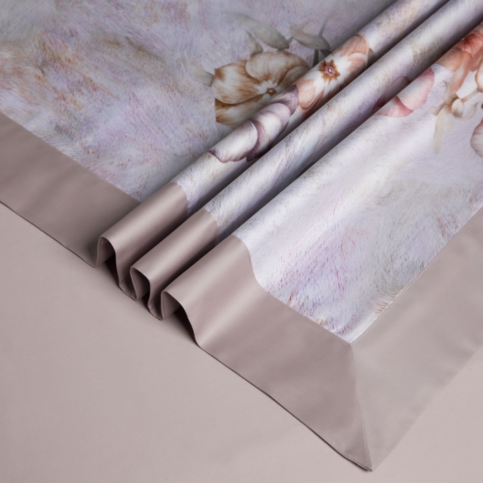 91家纺网 家纺一手货源 找家纺 （总）缔缦 2023新款100s长绒棉拼角款数码印花四件套