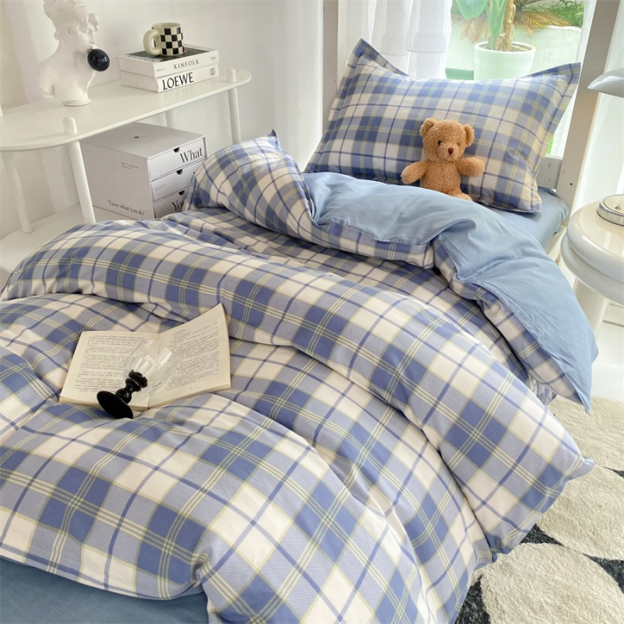 91家纺网 家纺一手货源 找家纺 多品 2023新款12868全棉宿舍三件套-第二批 时光记忆