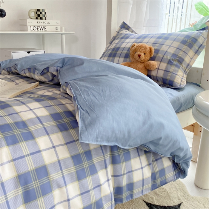 91家纺网 家纺一手货源 找家纺 多品 2023新款12868全棉宿舍三件套-第二批 时光记忆