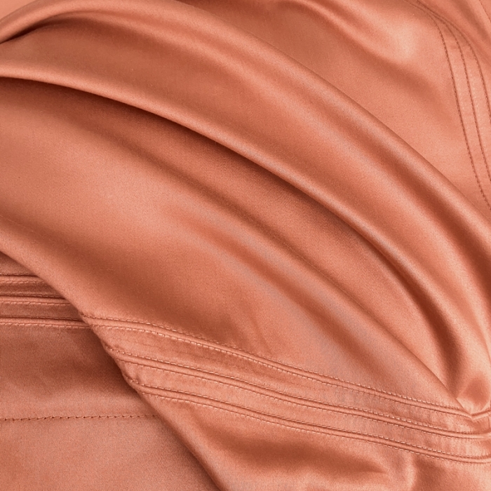 91家纺网 家纺一手货源 找家纺 芊寻 2024新款 长绒棉四件套 米兰之约-微柚橘