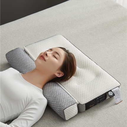 （总）乐可 2023新款荞麦反牵引护颈枕 枕头枕芯
