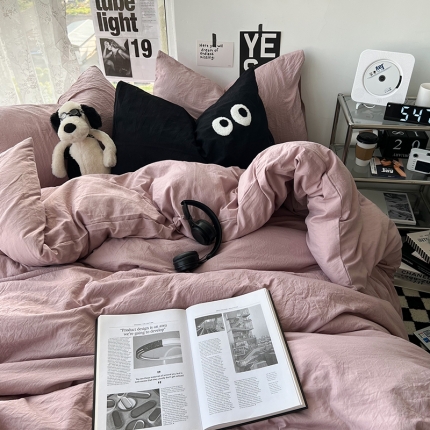 91家纺网 家纺一手货源 找家纺 2023年婴儿可以啃咬的超柔水洗棉四件套